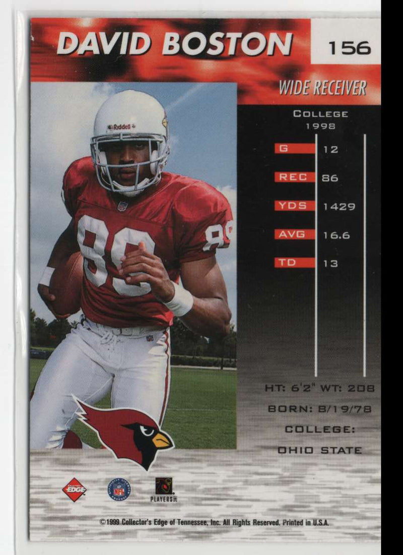 1999 Collector's Edge Fury David Boston