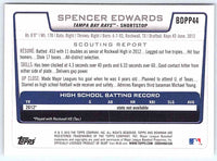 2012 Bowman Spencer Edwards #BDPP44