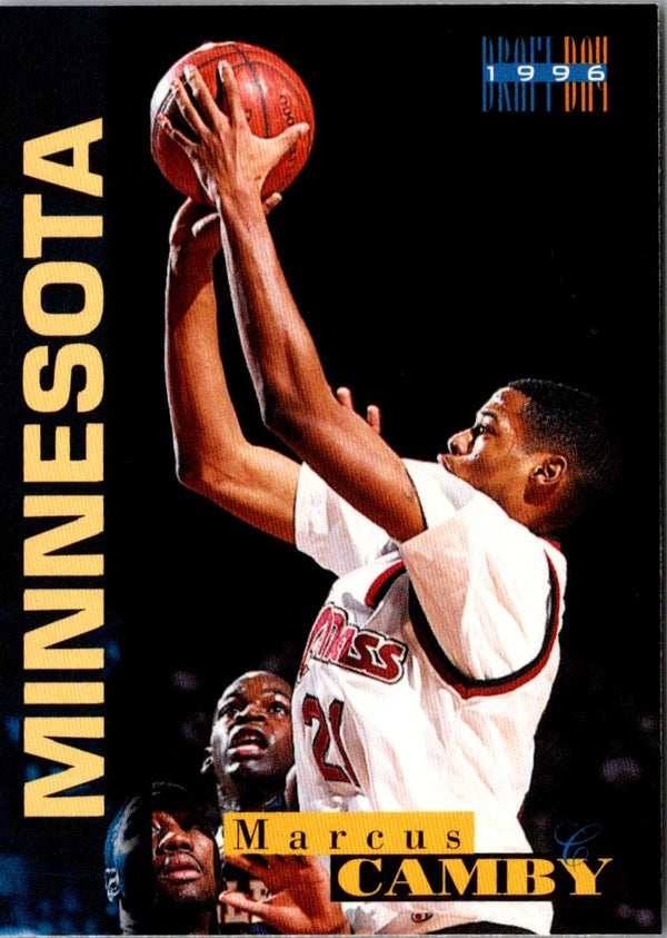 1996 Score Board Draft Day Marcus Camby #2C