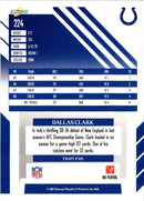 2007 Score Dallas Clark