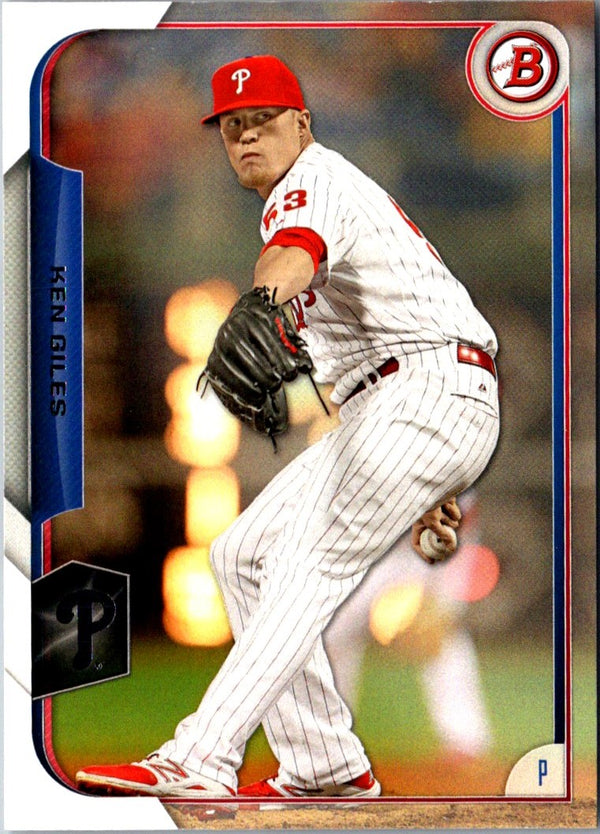 2015 Bowman Ken Giles #7