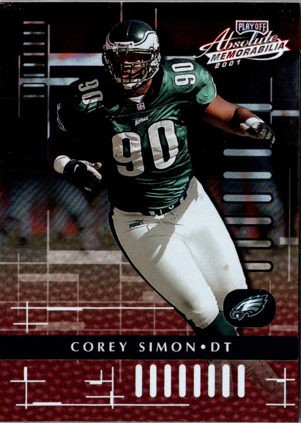 2001 Playoff Absolute Memorabilia Corey Simon #71