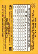 1987 Donruss Bill Madlock