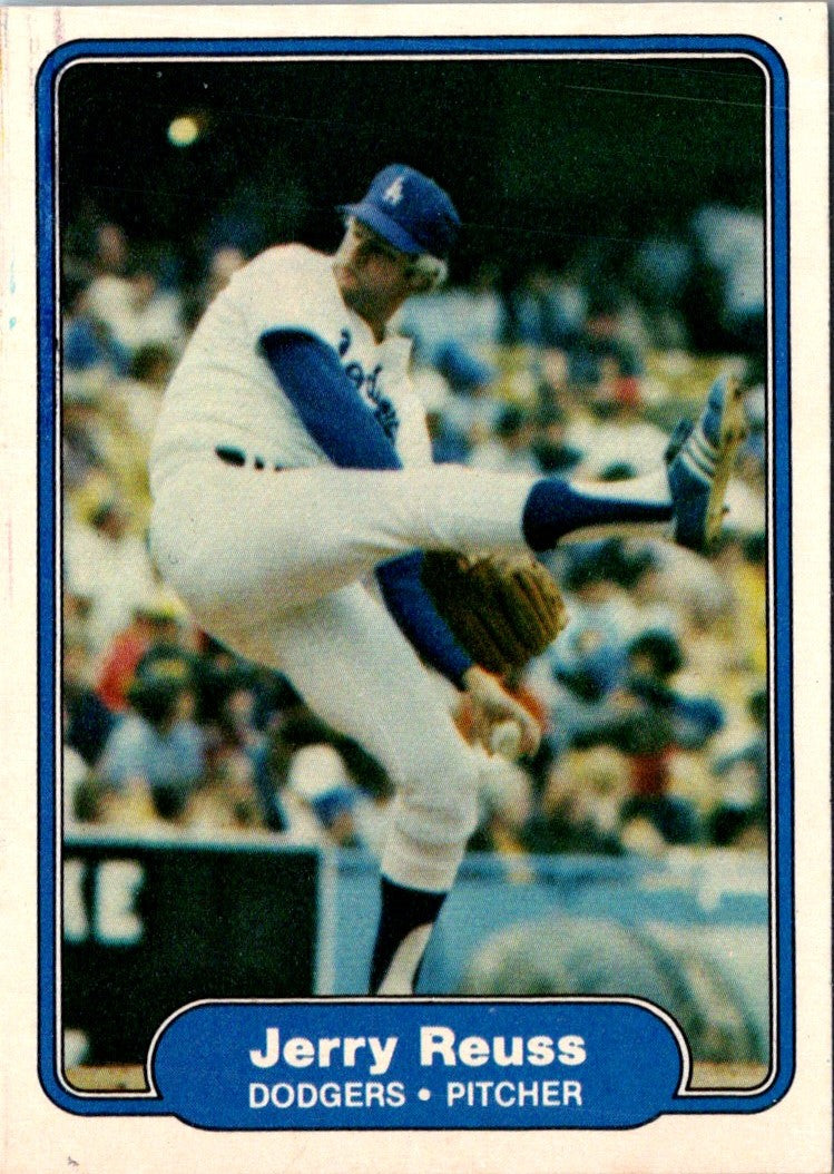 1982 Fleer Jerry Reuss