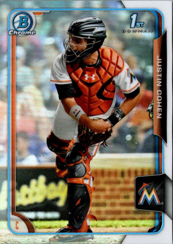 2015 Bowman Draft Picks & Prospects Chrome Justin Cohen #98