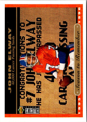 1996 Collector's Choice Season to Remember Blow-ups John Elway #55