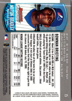 2000 Bowman Draft Picks & Prospects Chrome Milton Bradley #15