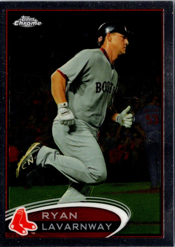 2012 Topps Chrome Ryan Lavarnway #5