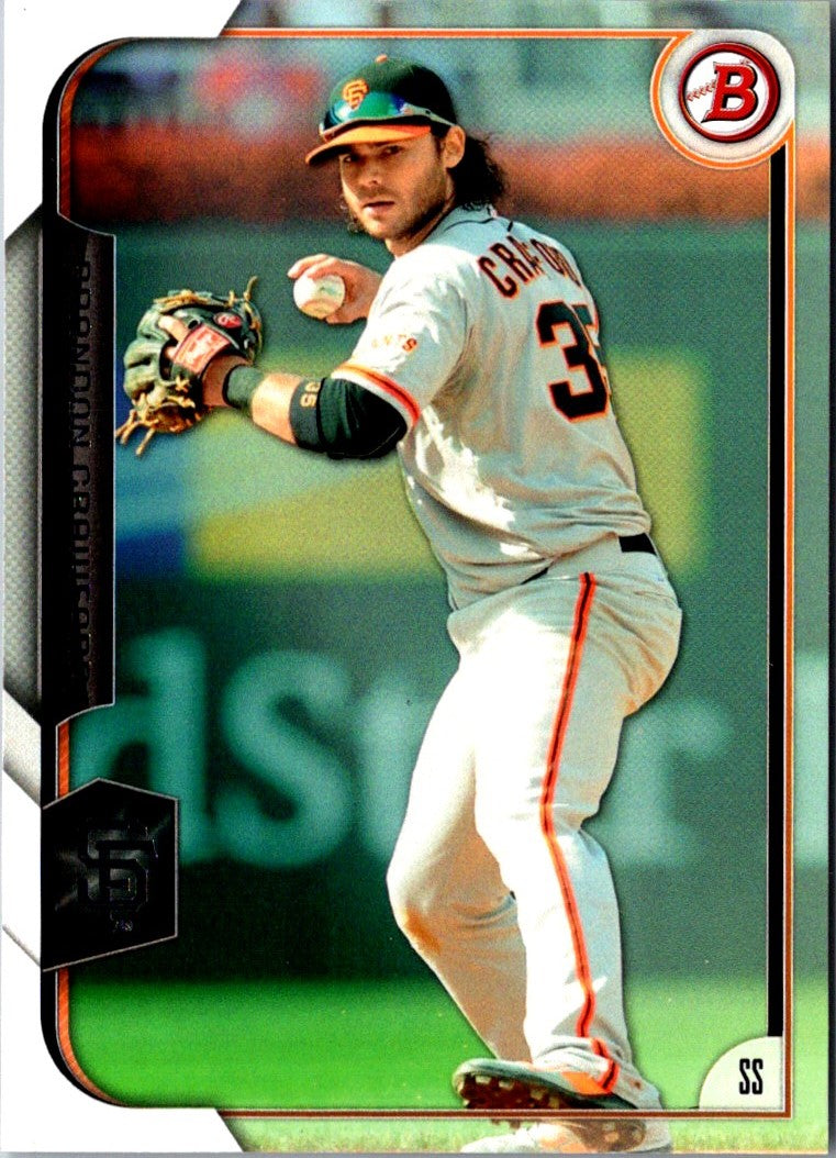 2015 Bowman Brandon Crawford