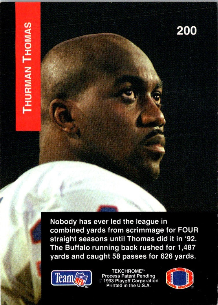1993 Playoff Thurman Thomas