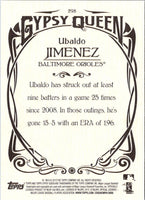 2015 Topps Gypsy Queen Ubaldo Jimenez #298