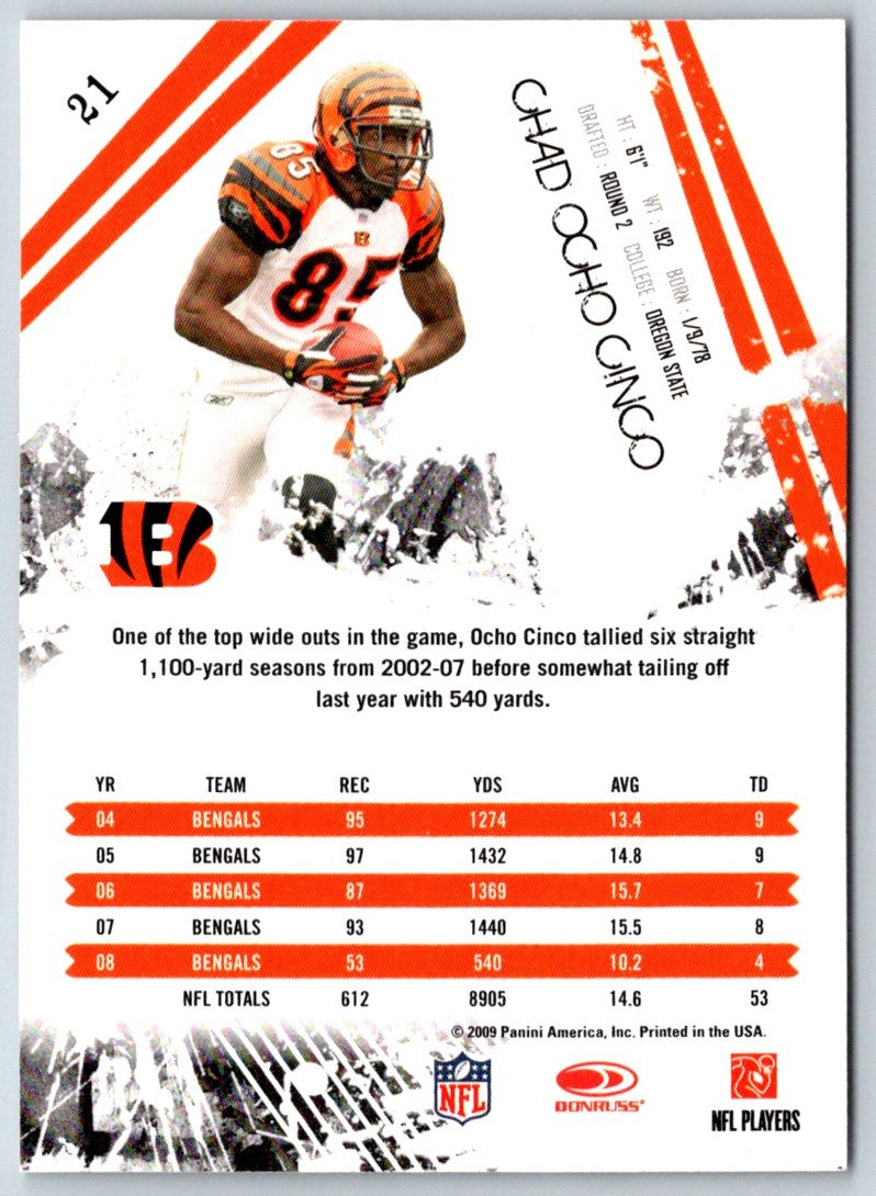 2009 Donruss Classics Chad Ochocinco