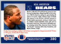 1990 Proset Neal Anderson #380
