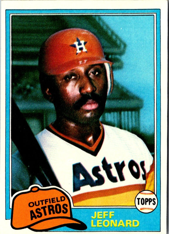 1981 Topps Jeff Leonard #469