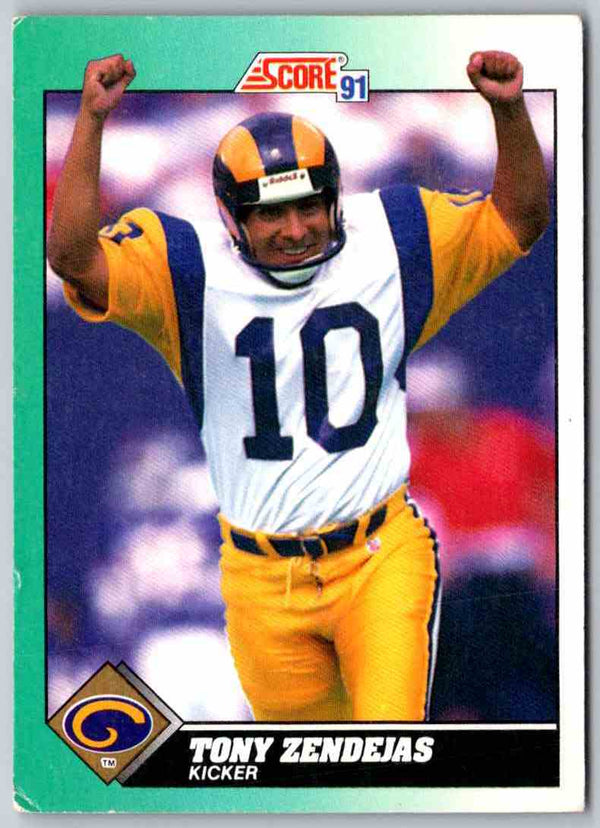 1991 Score Tony Zendejas #9T