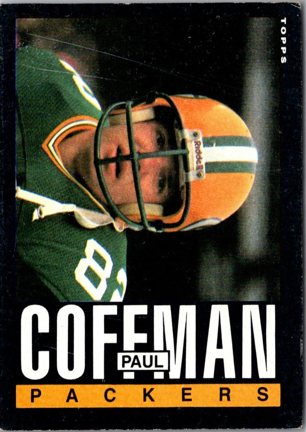 1985 Topps Paul Coffman #67