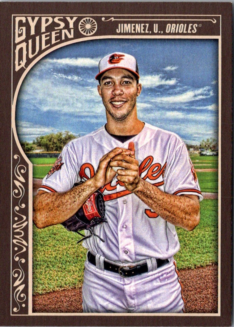 2015 Topps Gypsy Queen Ubaldo Jimenez