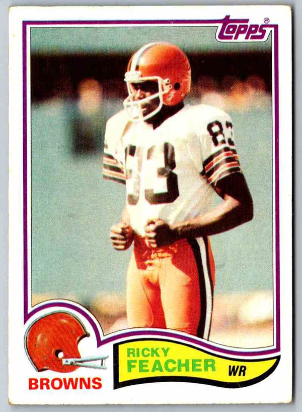 1982 Topps Ricky Feacher #63