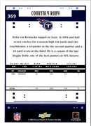 2005 Score Courtney Roby