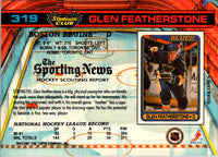 1991 Stadium Club Glen Featherstone #319
