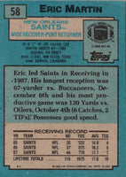 1988 Topps Eric Martin #58