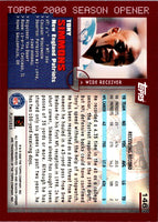 2000 Topps Season Opener Tony Simmons #146