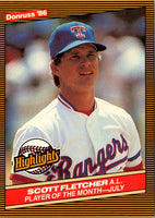 1986 Donruss Highlights Scott Fletcher #28