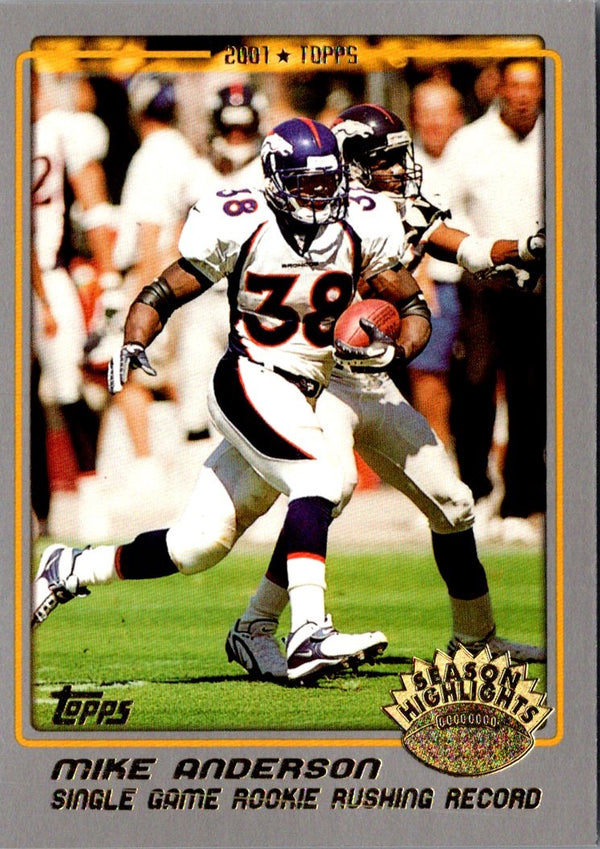 2001 Topps Mike Anderson #283