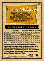 1996 Topps Leeland McElroy #433 Rookie