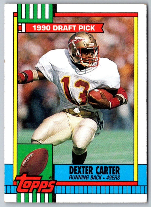 1990 Topps Dexter Carter #6