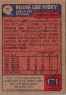 1985 Topps Eddie Lee Ivery