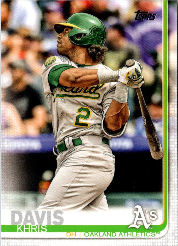 2019 Topps Khris Davis #22