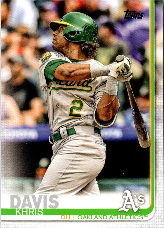 2019 Topps Khris Davis #22