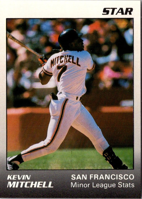 1989 Star Kevin Mitchell / Will Clark Kevin Mitchell #2
