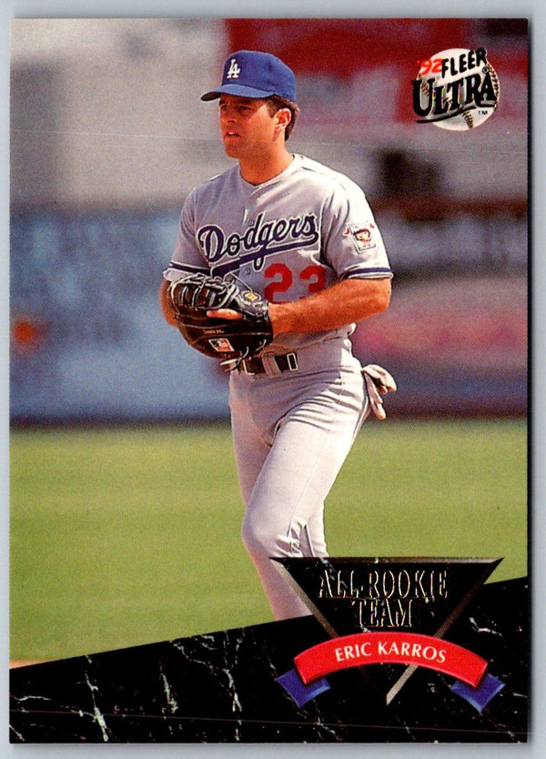 1992 Jimmy Dean Rookie Stars Eric Karros #4