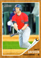 2011 Topps Heritage Minor League Matt Davidson #95