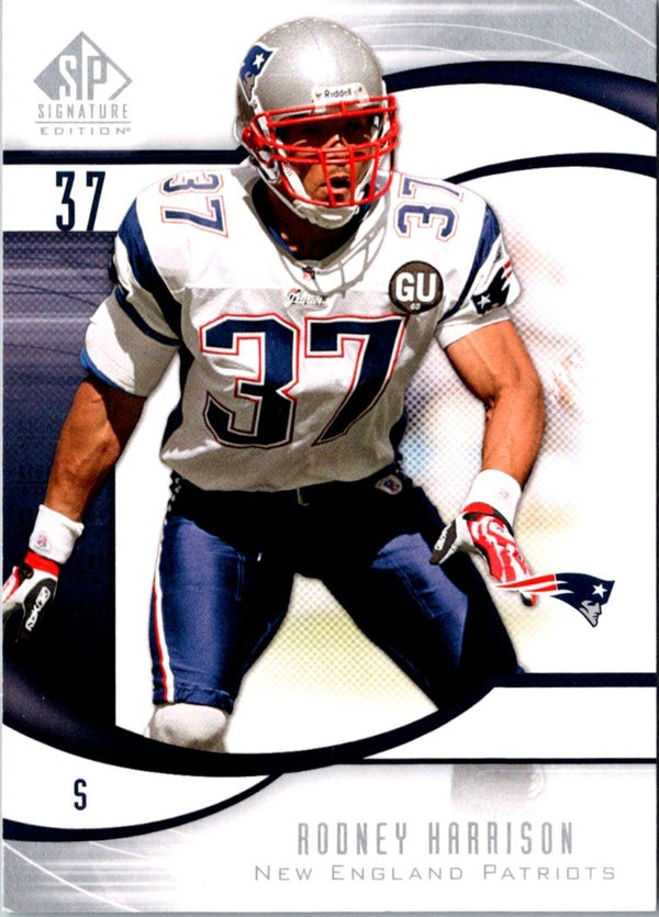 2009 SP Signature Rodney Harrison #76