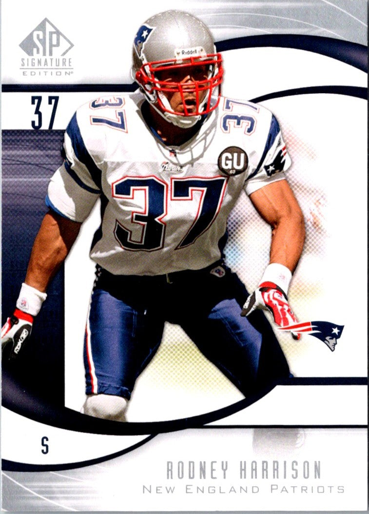 2009 SP Signature Rodney Harrison