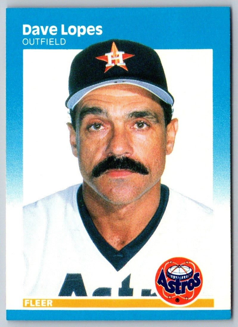 1987 Fleer Dave Lopes