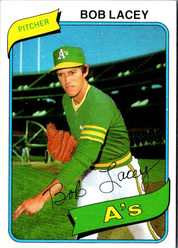 1980 Topps Bob Lacey #316