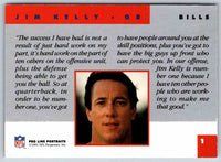 1992 Proset Jim Kelly #1