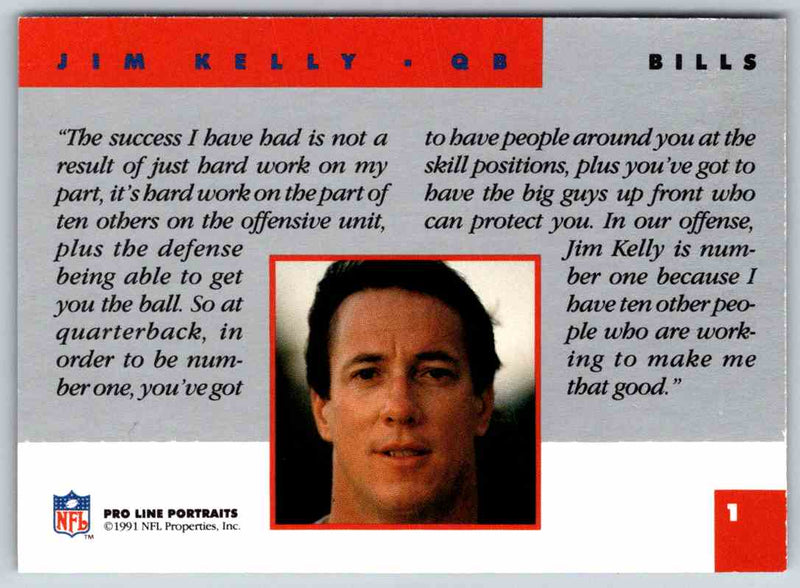 1992 Proset Jim Kelly