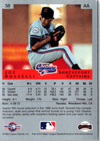 1993 Classic Best Joe Rosselli #58