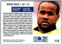 1991 Proset World League Wayne Davis #112