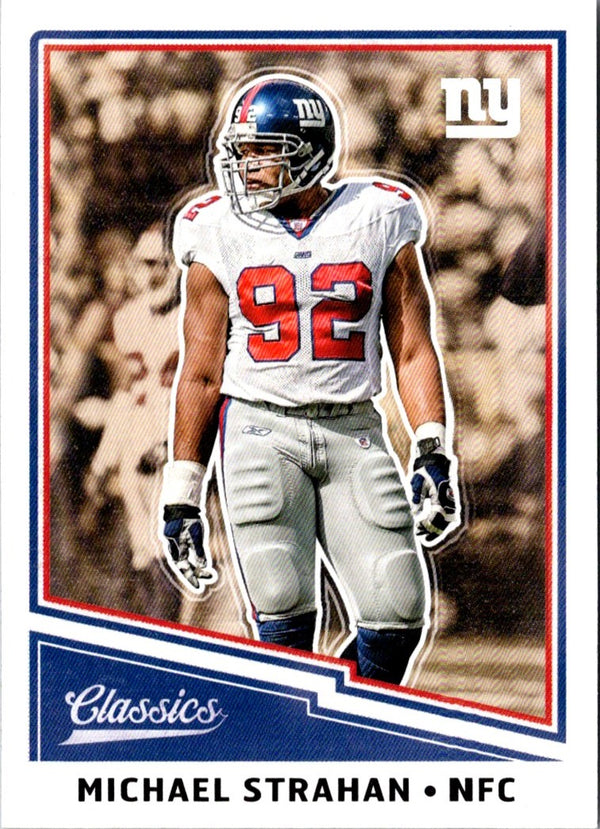 2017 Panini Certified Michael Strahan #116