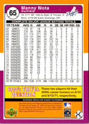 2001 Upper Deck Decade 1970's Manny Mota