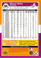 2001 Upper Deck Decade 1970's Manny Mota #65