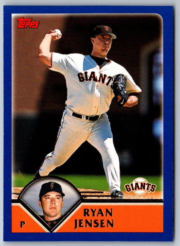 2003 Topps Ryan Jensen #491