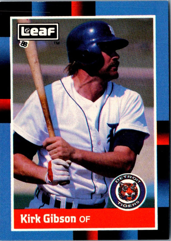 1988 Leaf Kirk Gibson #136