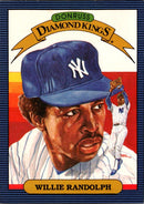 1986 Donruss Super Diamond Kings Willie Randolph